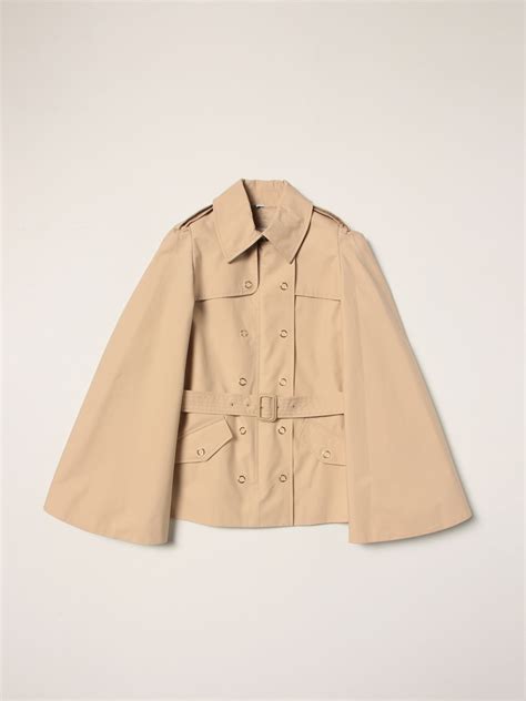 giacca burberry donna cotone|Giacca trench in misto cotone (Beige) .